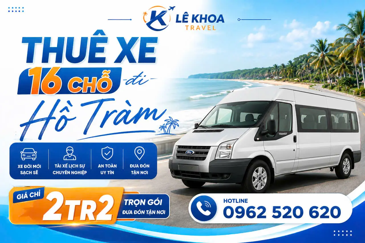 Thuê Xe Đi Hồ Tràm