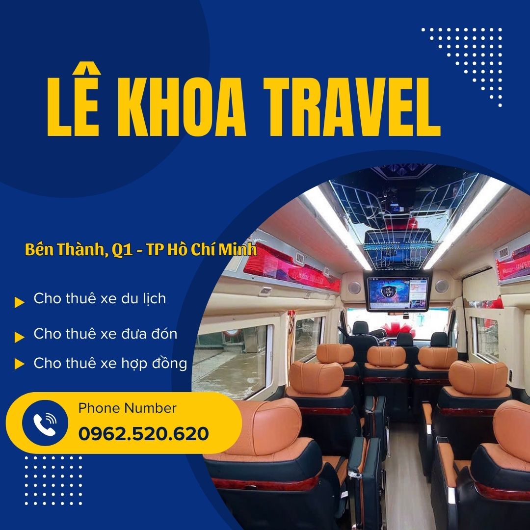 Hãy cùng Lê Khoa Travel khám phá dịch vụ xe Limousine cao cấp ngay hôm nay