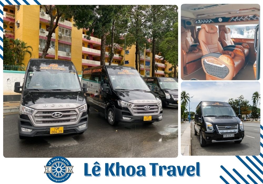 Hãy để hành trình của bạn trở nên trọn vẹn hơn với dịch vụ limousine cao cấp của Anh Quốc, đặt vé ngay hôm nay qua Lê Khoa Travel để nhận ưu đãi tốt nhất.