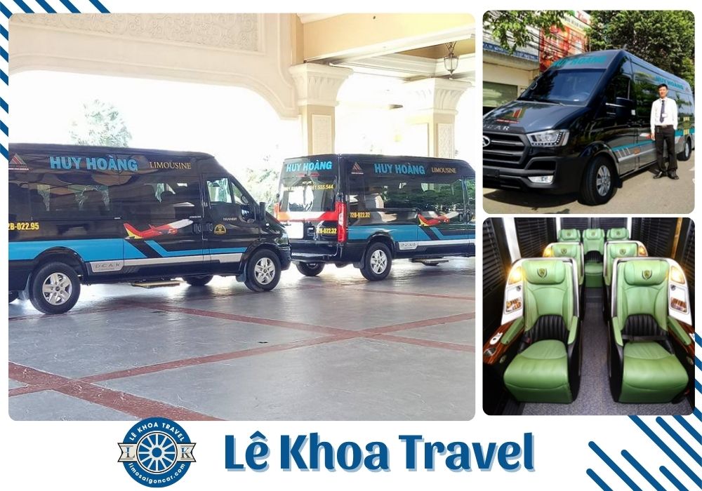 Lê Khoa Travel – chuyên cung cấp vé Huy Hoàng Limousine tuyến Vũng Tàu – Sài Gòn – Sân bay.