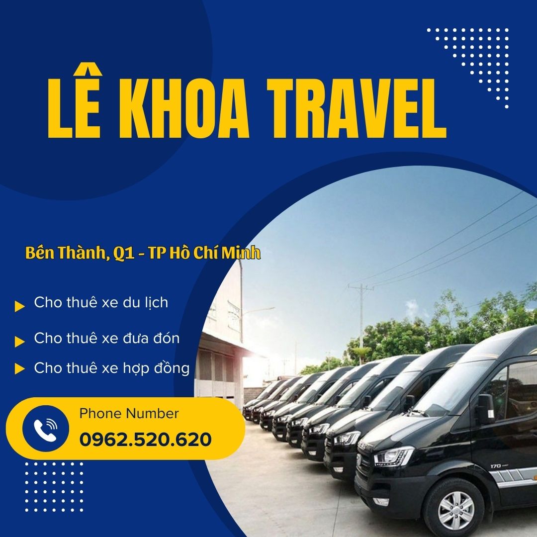 Hãy đặt ngay dịch vụ xe Limousine Hồ Tràm tại Lê Khoa Travel! Liên hệ ngay Hotline: 0962.520.620 hoặc truy cập limosaigoncar.com.