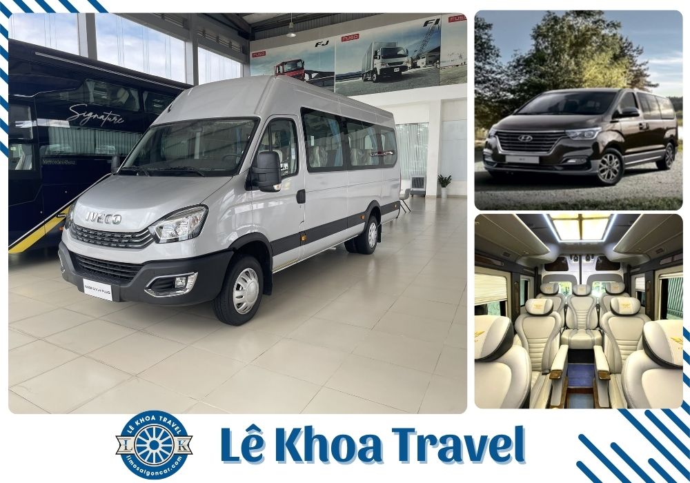 Lê Khoa Travel tự hào là đơn vị hàng đầu tại Vũng Tàu chuyên cung cấp dịch vụ thuê xe 9 chỗ đi sân bay Tân Sơn Nhất uy tín, sang trọng, đúng giờ và giá tốt nhất năm 2025.